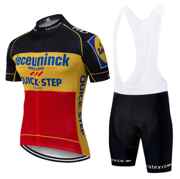 Short Sleeve Cycling Jersey Suit