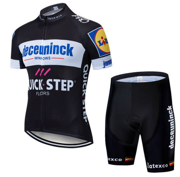 Short Sleeve Cycling Jersey Suit