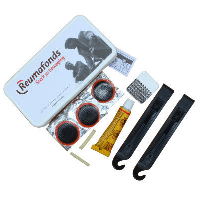 Bicycle Repair Kit, Inflator, Tire Repair Kit