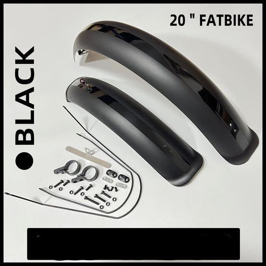 Fashion Simple Snow Bike Fender Set